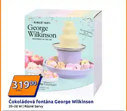 Action Čokoládová fontána George Wilkinson nabídka