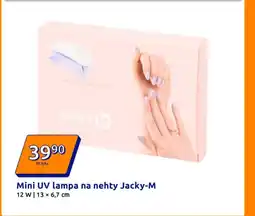 Action Mini UV lampa na nehty Jacky-M nabídka