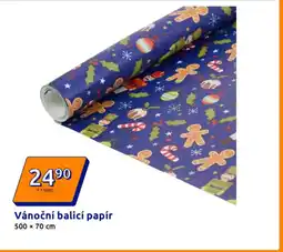 Action Vánoční balicí papír nabídka