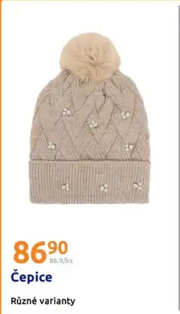 Action Čepice nabídka