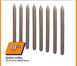 Action Stolní svíčky nabídka