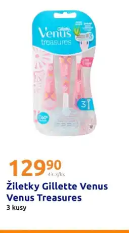 Action Žiletky Gillette Venus Venus Treasures nabídka