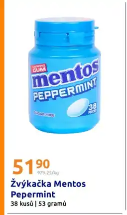 Action Žvýkačka Mentos Pepermint nabídka
