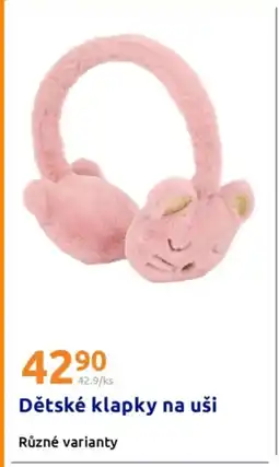 Action Dětské klapky na uši nabídka