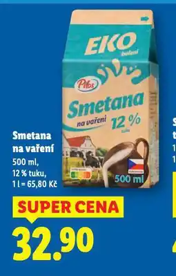 Lidl Smetana na vaření nabídka