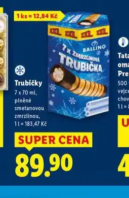 Lidl Trubičky nabídka