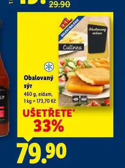 Lidl Obalovaný sýr nabídka