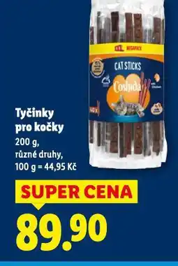 Lidl Tyčinky pro kočky nabídka