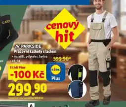 Lidl Pracovní kalhoty s laclem nabídka