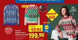 Lidl Vánoční svetr nabídka