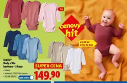 Lidl Body s bio bavlnou nabídka