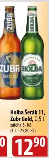 Bala Holba Šerák 11, Zubr Gold nabídka