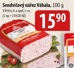 Bala Sendvičový nářez Váhala nabídka