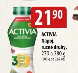 Bala ACTIVIA Nápoj nabídka