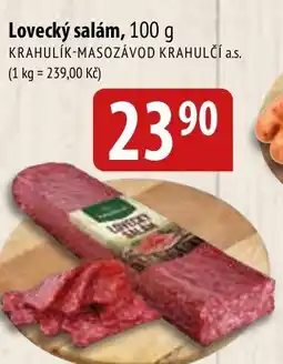 Bala Lovecký salám nabídka