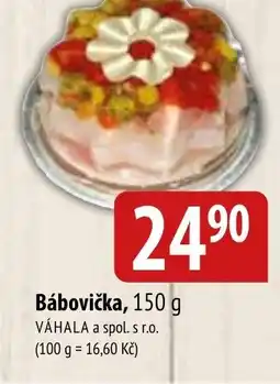 Bala Bábovička nabídka