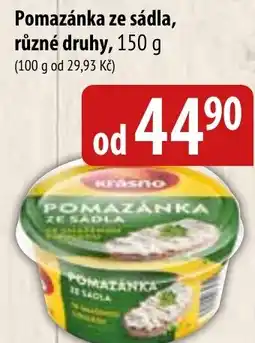 Bala Pomazánka ze sádla nabídka