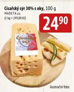 Bala Císařský sýr 30% s oky nabídka