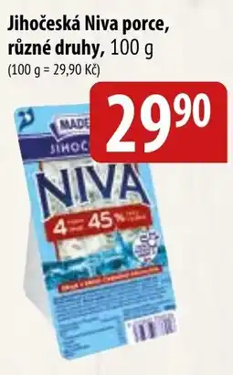 Bala Madeta Jihočeská Niva porce nabídka