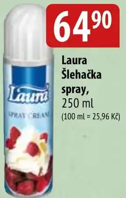 Bala Laura Šlehačka spray nabídka