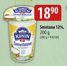 Bala Smetana 12% nabídka