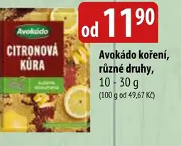 Bala Avokádo koření nabídka