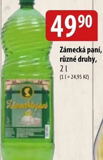 Bala Zámecká paní nabídka