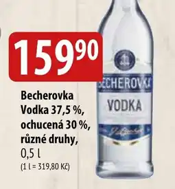Bala Becherovka Vodka 37,5%, ochucená 30% nabídka