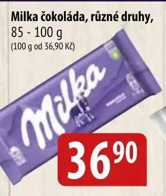 Milka čokoláda