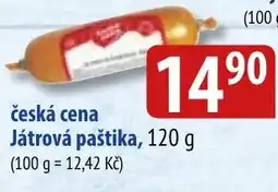Bala Česká cena játrová paštika nabídka