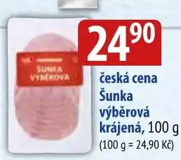 Bala Česká cena šunka výběrová krájená nabídka