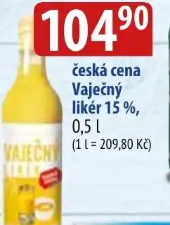 Bala Česká cena vaječný likér 15% nabídka