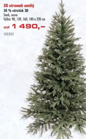 Uni Hobby 3D stromek umělý nabídka