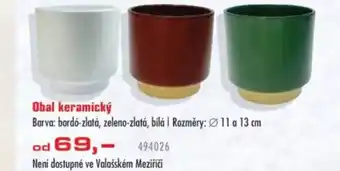 Uni Hobby Obal keramický nabídka