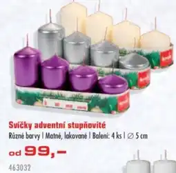 Uni Hobby Svíčky adventní stupňovité nabídka