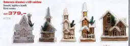Uni Hobby Dekorace dřevěná s LED světlem nabídka