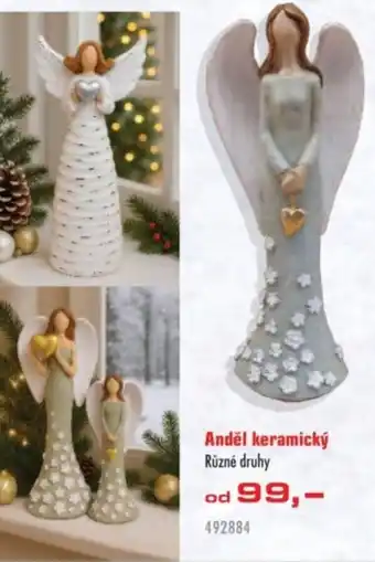 Uni Hobby Anděl keramický nabídka