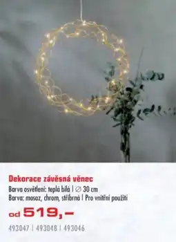 Uni Hobby Dekorace závěsná věnec nabídka