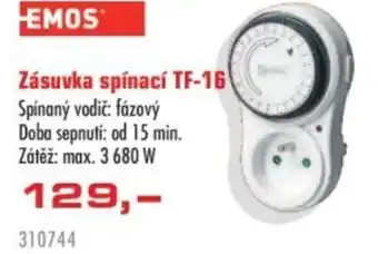 Uni Hobby Zásuvka spínací TF-16 nabídka