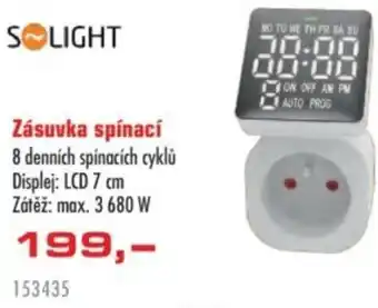 Uni Hobby Zásuvka spínací nabídka