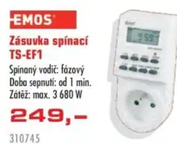 Uni Hobby Zásuvka spínací TS-EF1 nabídka