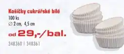 Uni Hobby Košíčky cukrářské bílé nabídka