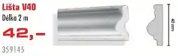 Uni Hobby Lišta V40 Délka 2 m nabídka