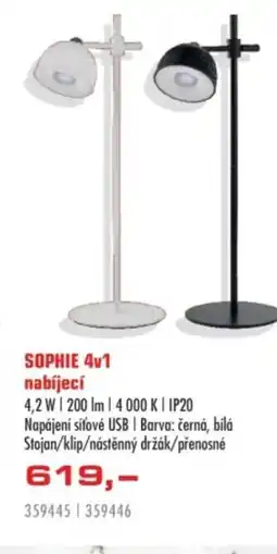 Uni Hobby SOPHIE 4v1 nabíjecí nabídka