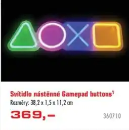 Uni Hobby Svítidlo nástěnné Gamepad buttons nabídka