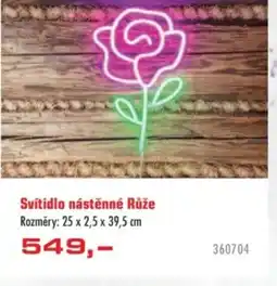 Uni Hobby Svítidlo nástěnné Růže nabídka