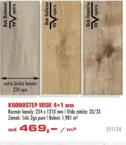 Uni Hobby Kronostep wide 4+1 mm nabídka