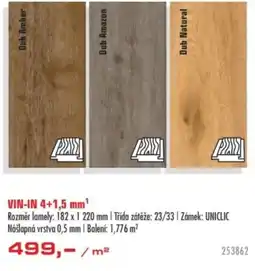 Uni Hobby VIN-IN 4+1,5 mm nabídka