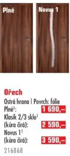 Uni Hobby Ořech Ostrá hrana nabídka