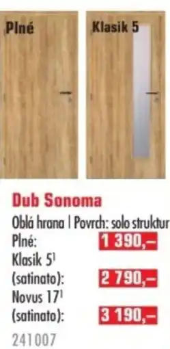 Uni Hobby Dub Sonoma nabídka